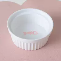 Одиночная чаша розовая рыбная кость