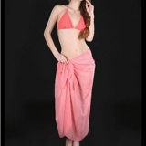 Шифоновый купальник, пляжная накидка, защита от солнца, большой размер