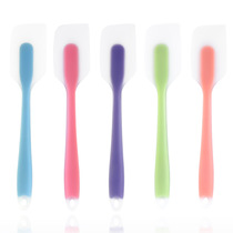 Silicone cream spatula translucent one-piece Spatula Silicone large cake silicone large cake silicone spatula baking