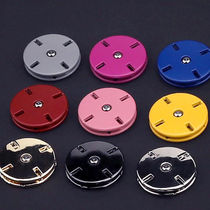 Dark Button Female Cashmere Coat Large Invisible Button Joker Woolen Clothes Metal Snap Button