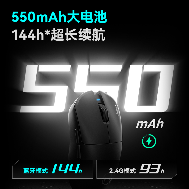 Edifier G3Mpro Upgraded Wireless Mouse for Gaming, Desktop Computers, Office Use, Bluetooth, Rechargeable