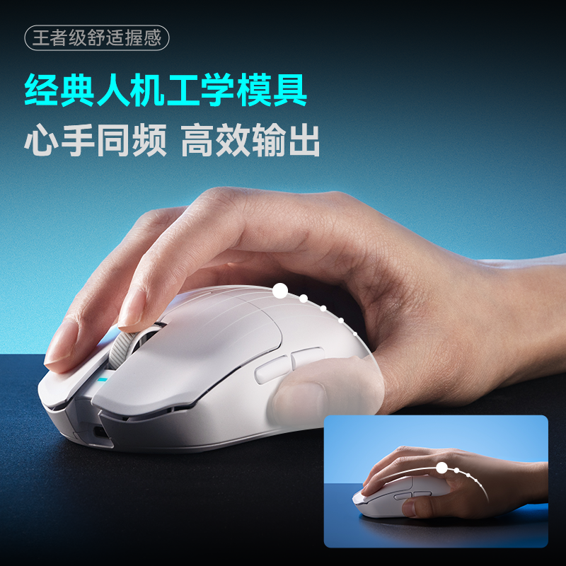 Edifier G3Mpro Upgraded Wireless Mouse for Gaming, Desktop Computers, Office Use, Bluetooth, Rechargeable