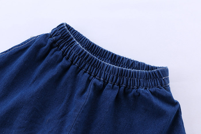 Jupe fillette en toile - Ref 2049658 Image 11