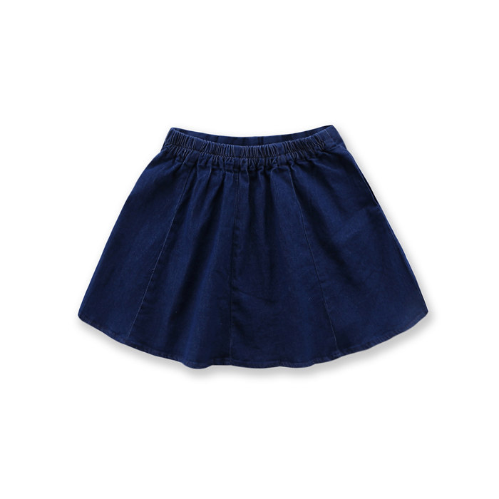 Jupe fillette en toile - Ref 2049658 Image 7
