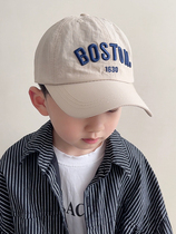 Day Series Letters Children Hat Boy Summer Style Quick Dry Duck Tongue Cap Sun Hat Boy Sun Hat Sunhat Sunscreen Baseball Cap