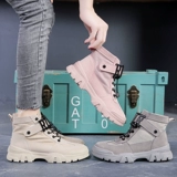 Martens, демисезонные ботинки со шнурками, 2019, европейский стиль, круглый носок