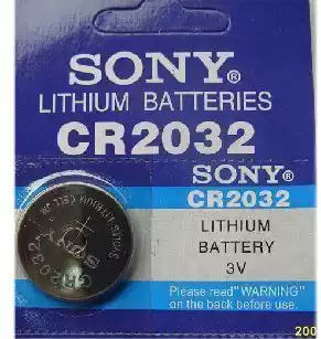 CR2032 button battery Motherboard Battery 3v COMS electronic dictionary clock calculator battery