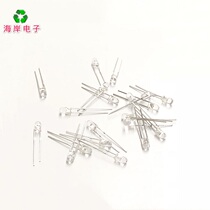 3mm boundless 940nm transparent infrared emitting tube F3 boundless black infrared photosensitive receiving tube diode