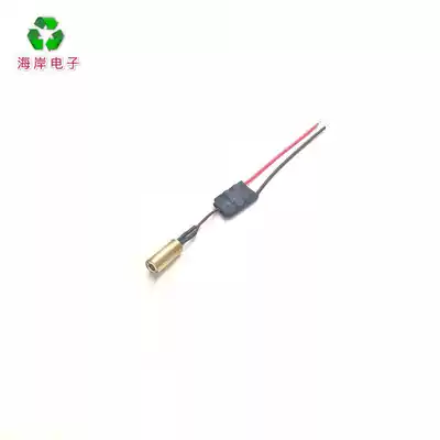 10mw green laser module diameter 6 5mm Small size green laser head Wired dot laser head