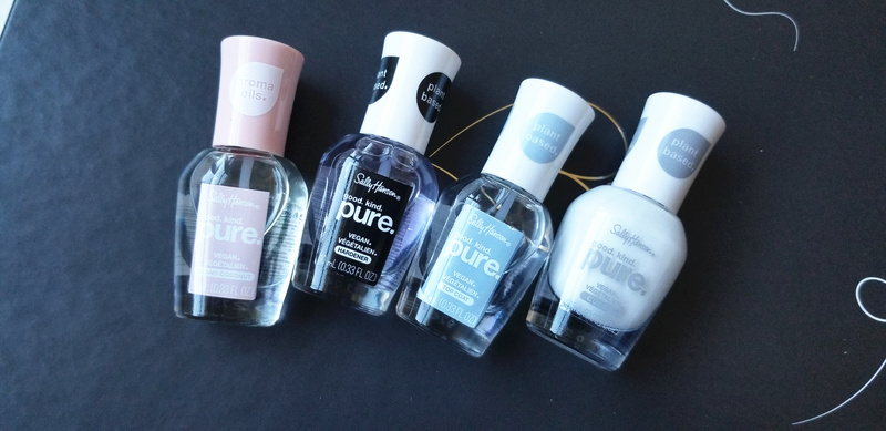 American Version of Sally Shally Hansen Classy Pure Plant-Based Nail Polish Top Oil Base Oil Nail Edge Nutritional Oil Strong