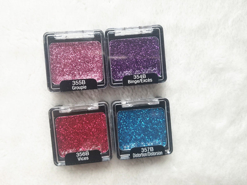 Discontinued old version Wet N Wild version wet and wild Glitter monochromatic bright sheet rubber paste eye shadow eyeliner