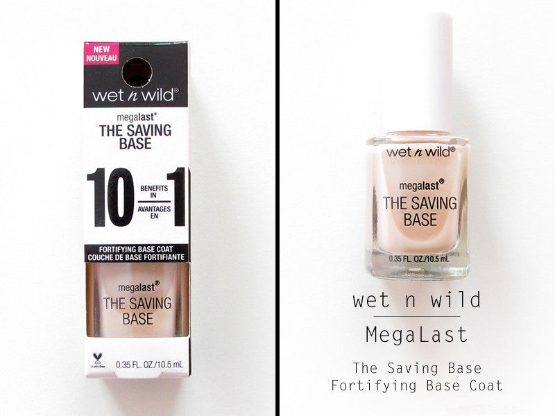 Beauty Edition Wet N Wild The Saving Base Coat wet and wild protective nail polish tough WNW bottom oil