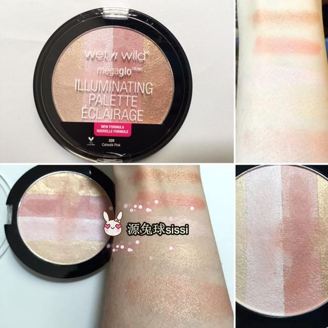 Wet n Wild MegaGlo Illuminating wet and wild wnw high light repair trays 