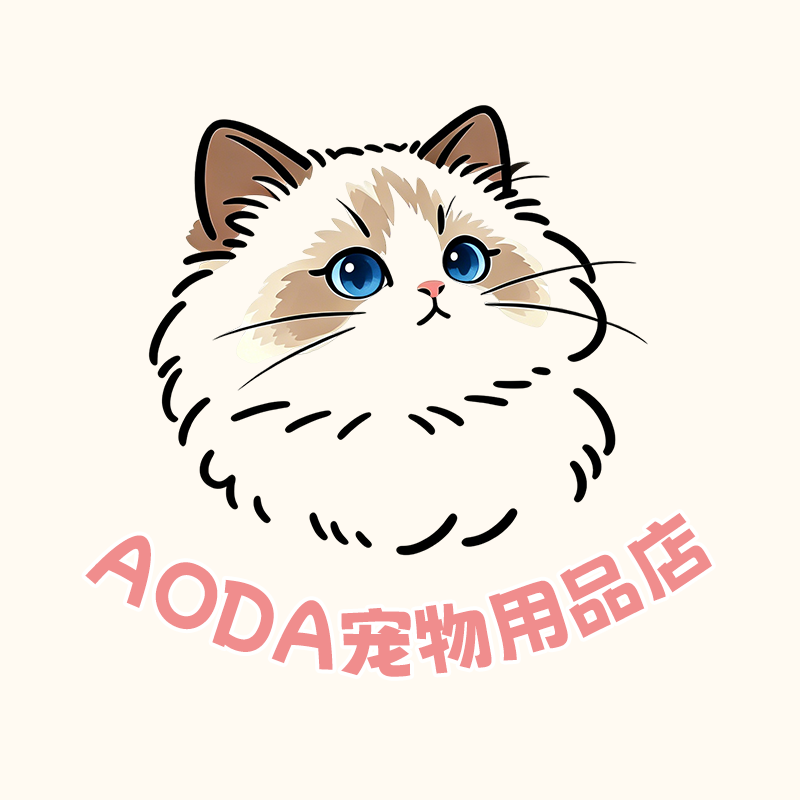 AODA宠物用品店的LOGO