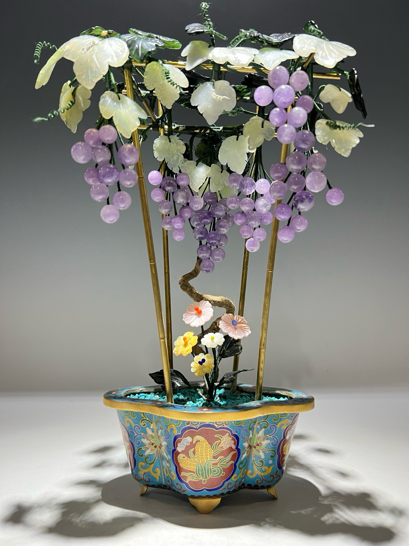 古董级文玩收藏：铜胎掐丝珐琅景泰蓝熏香炉，让家充满艺术气息