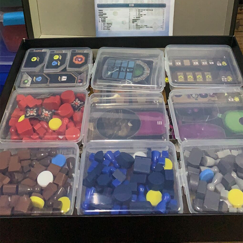 Gaia Plans to Collect Box Scheme for each race needs 7 basic total 12