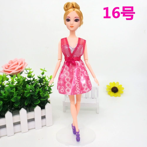 Barbie quần áo pha lê giày cao gót chơi nhà búp bê quần áo váy áo cưới phụ kiện