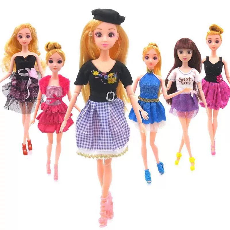 Đặc biệt cung cấp Loạt Các Barbie Công Chúa home quần áo pha lê giày cao gót cô gái chơi nhà phổ phụ kiện