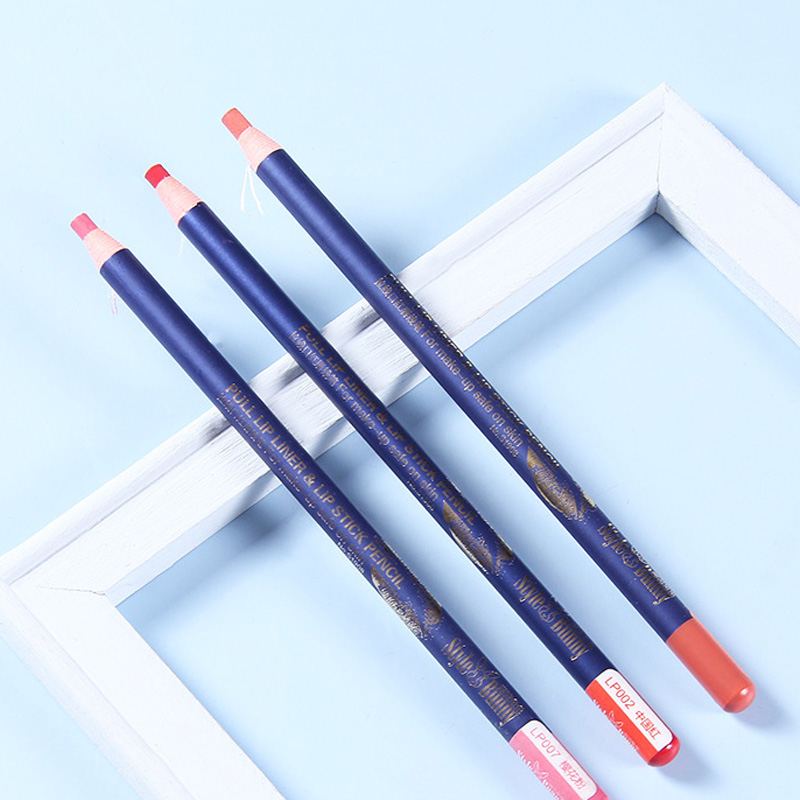 Trendy Rabbit Korean makeup free of cut design waterproof not to fall color lasting nourishing China red bite Lip Wire Lip pen