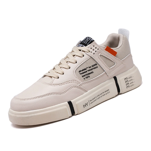 Мужские трендовые демисезонные кроссовки, высокая повседневная обувь, спортивная обувь, в корейском стиле