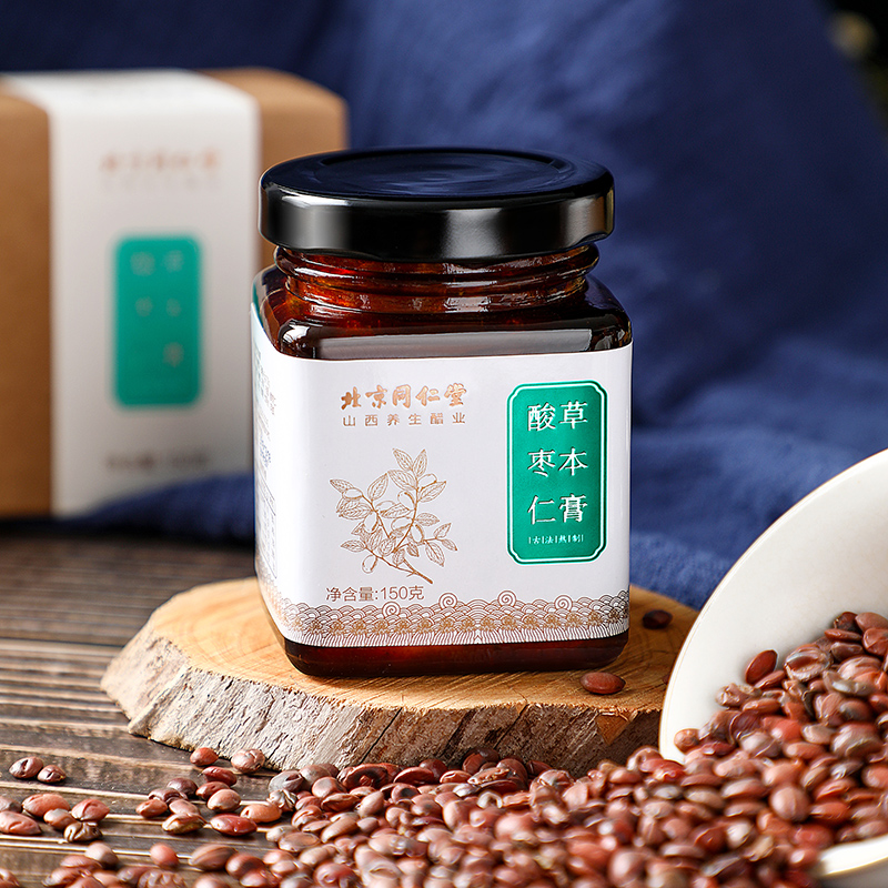 北京同仁堂 酸枣仁膏 150g 安神助眠 图1