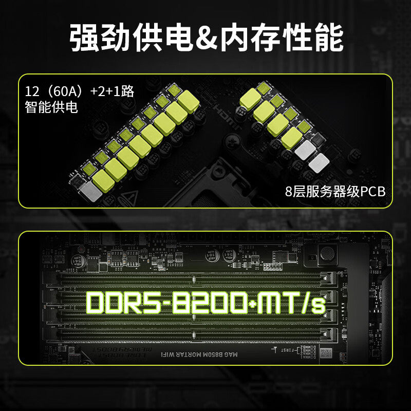 Amd Msi Full Range of Motherboards B650M Explosive Bomb B850 Mortar X870 Blade Dark A520 B550