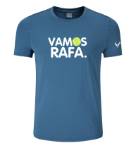 Muzi Li Sports New Nadal Tennis Suit Mens Federer Tennis Sports Quick-drying T-shirt Top Customized
