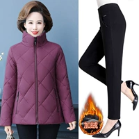 Сиреневые флисовые штаны для отдыха