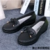 Peas giày chống trượt của phụ nữ nông mẹ không thấm nước miệng thấp giày đi mưa giày nước giày đi mưa phong cách Hàn Quốc phẳng thoải mái giày y tá - Rainshoes