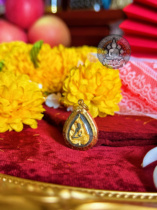 泰国 龙婆坤2536崇迪南帕亚 金壳萨玛空卡 饰品包壳国内