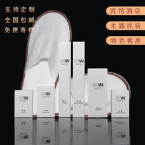 Hotel disposable toothbrush toothpaste hotel supplies high-grade wash two-in-one set soft toothbrush toothpaste customization