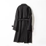 Весенний плащ, модный брендовый ремень, куртка для влюбленных, легкий роскошный стиль, длина миди