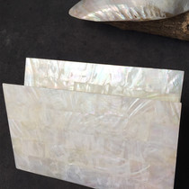 1mm thick freshwater white shell slices natural colored river shell slices creative and characteristic hand-carved inlaid decorative materials