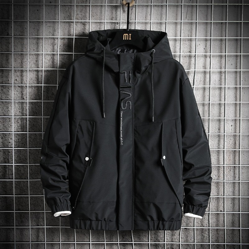 Jacket Men's Spring 2021 New Casual Loose Sport Spring & Autumn Workwear Handsome Jacket Trend Clothes