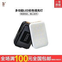 Gold Untamed Live Beauty Supplement Light Lamp Magnetic Attraction Mini LED Photography Light Battery Videophone Tent Light Camp Light