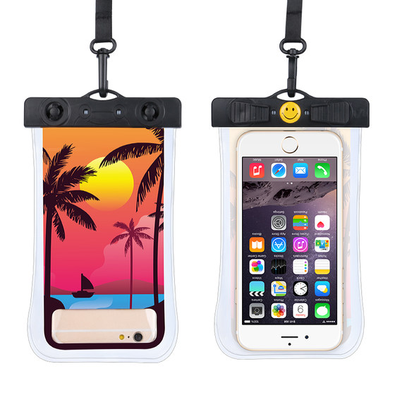 Mobile phone waterproof bag outdoor swimming artifact touch screen Apple mobile phone case waterproof bag hot spring storage bag mobile phone bag