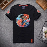FW1912 CARP прыгает на ворота дракона [черный]