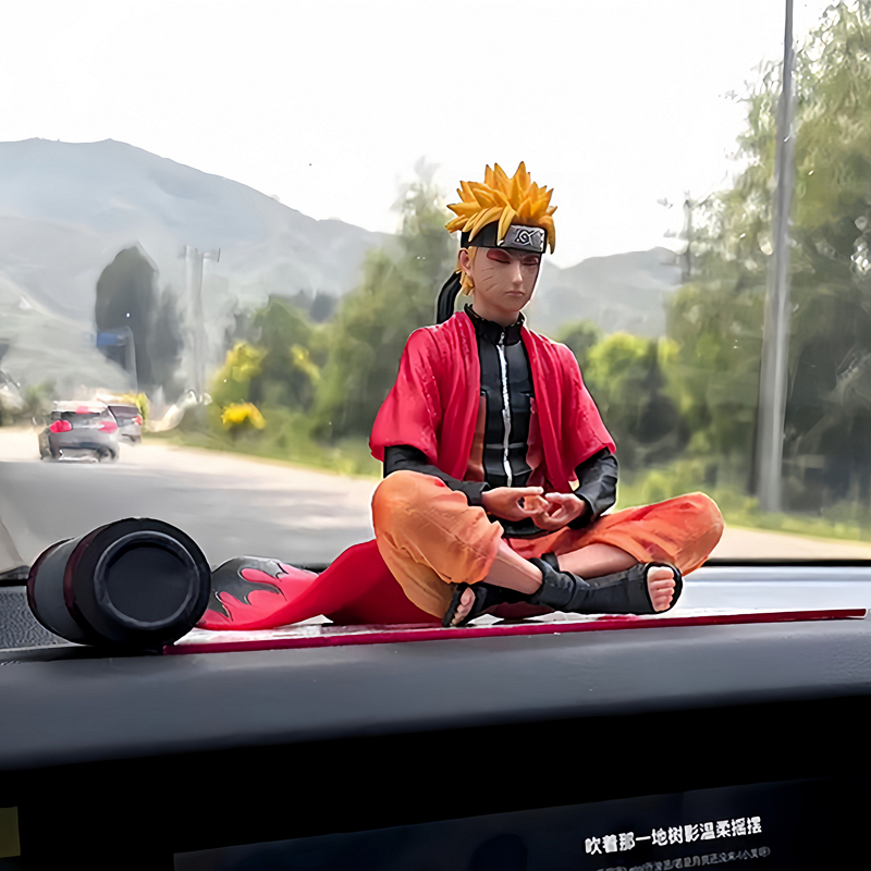 Naruto Figurine Car Dashboard Anime Character Doll Decoration Car Interior Decoration Gift