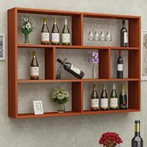 Decorative display rack shelf display cabinet Commercial wine cabinet Hanging wall hanging multi-layer shelf Hotel wall cabinet wine rack