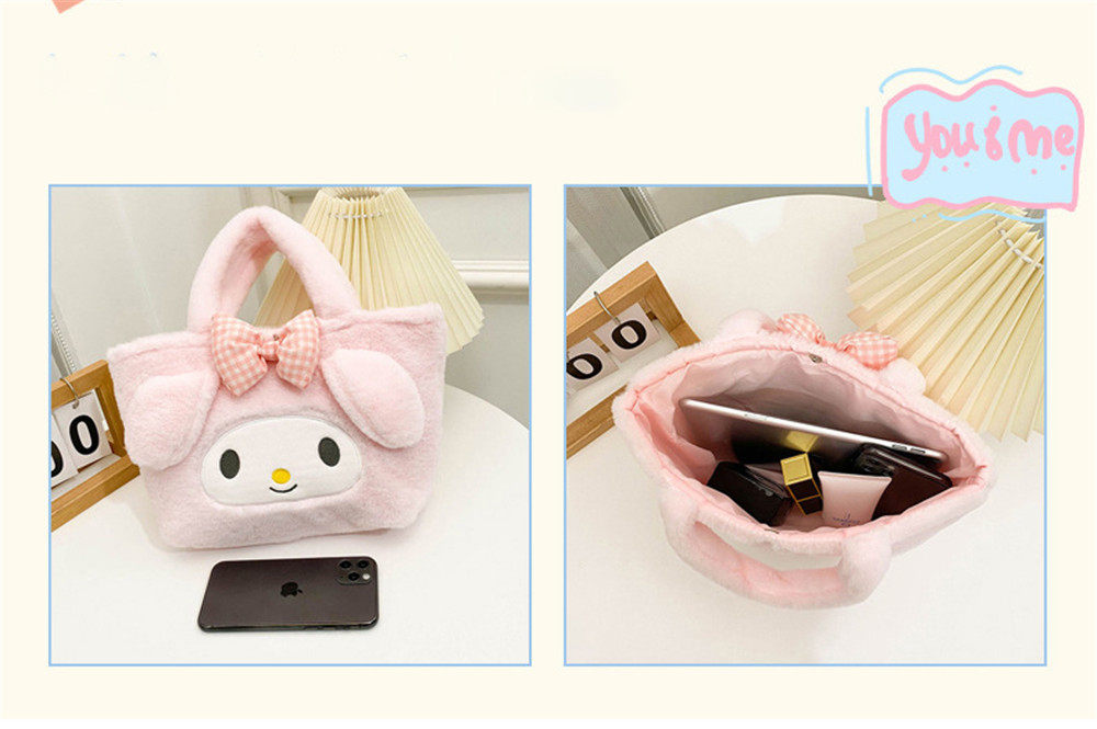 Игрушка sanrio plush bag kuromi handbag my melody cinnamoroll storag OTHER