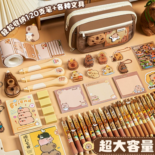 Ручка, вместительный и большой пенал для женщин, милая высококачественная брендовая сумка-органайзер для школьников, универсальная небольшая сумка, для средней школы, новая коллекция