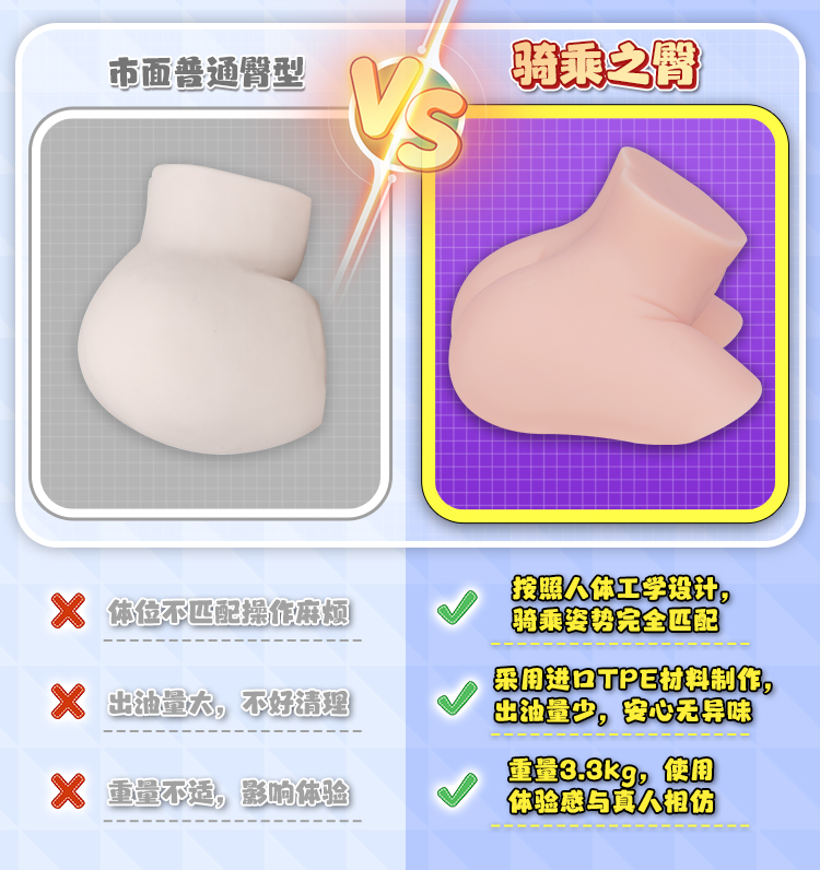 Tamatoys骑乘之臀