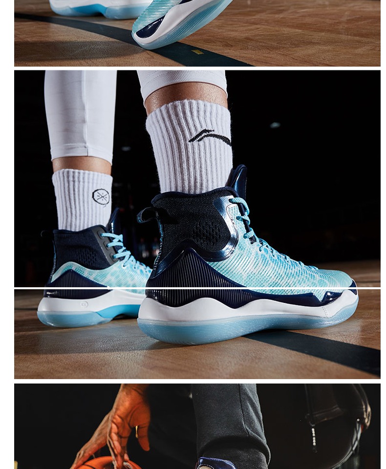 Giày bóng rổ Li Ning Evan Turner PE ủng âm thanh tốc độ 5 màu trắng đẹp trai đẹp trai thấp để giúp giày thể thao giày bóng rổ Gaobang giày thể thao chính hãng