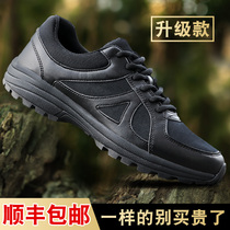 New style shoes men black wear-resistant running shoes summer net eye training shoes for ladies and ladies to liberate fire training shoes