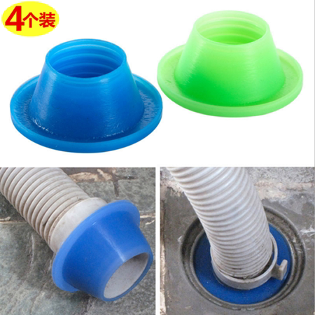 Sewer pipe deodorant seal ring Kitchen washing machine drain pipe joint Sewer pipe floor drain Silicone seal plug