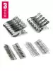 Large stainless steel clip Strong windproof clip to dry quilt small clip to dry clothes clip hanger Household clothespin