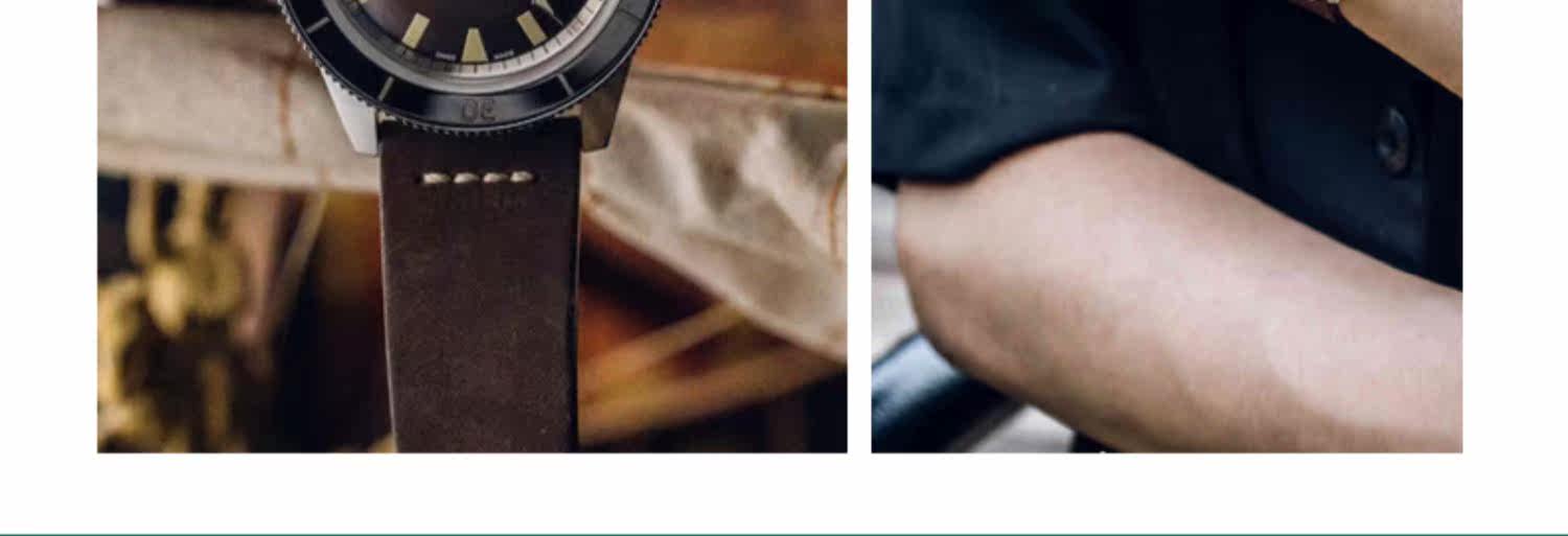 Швейцарские наручные часы rado瑞士库克船长机械皮带男表