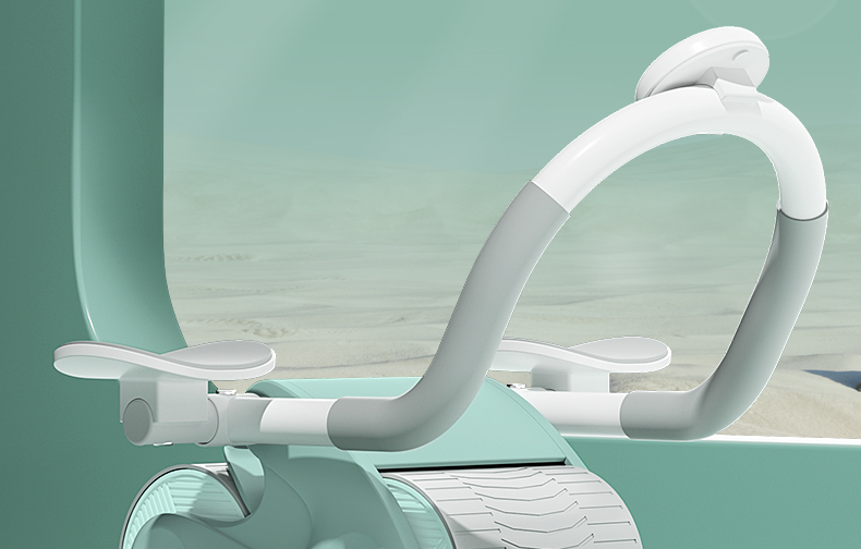 【陈洁kiki专享】健腹轮自动回弹收腹卷腹肌健身器材运动男女肘撑