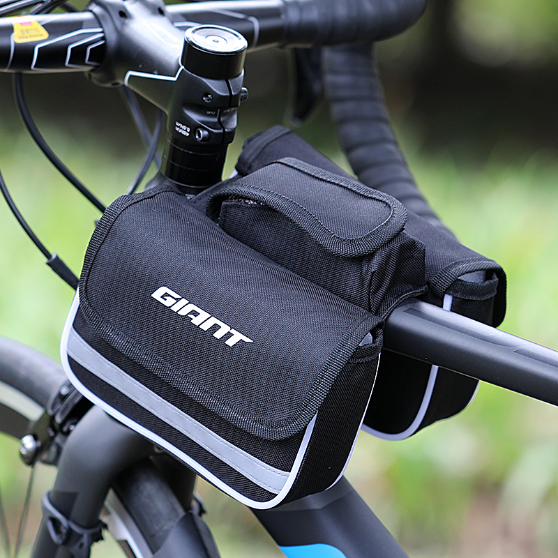 Giant Giant Bike Bag on Tube Bag Front Beam Bag Mountain Bike Saddle Bag Road Bike Mobile Phone Bag Outfit