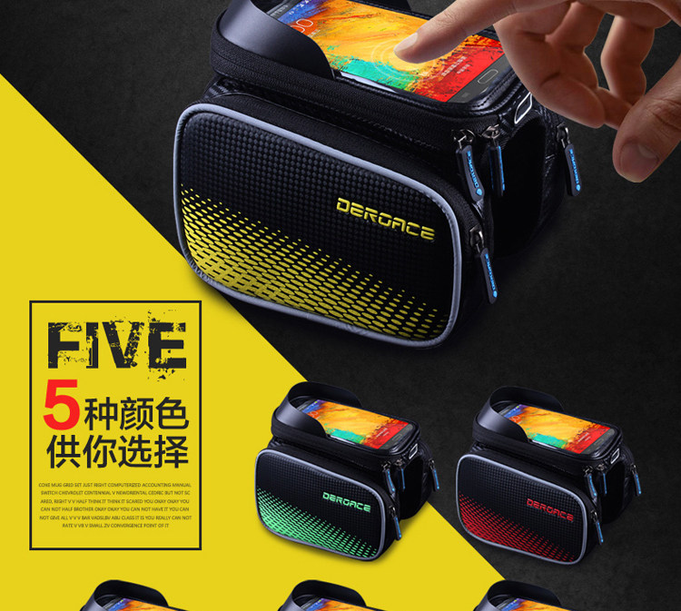 Sacoche pour vélo mixte DEROACE - Ref 2213075 Image 20